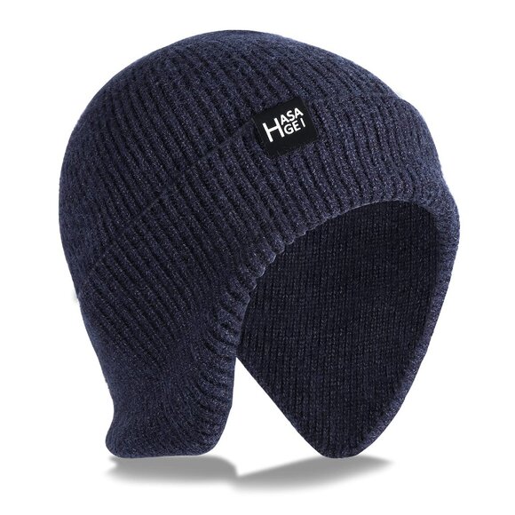 Warm Winter Knit Hat Fleece Lined Ear Protection Beanie Outdoor Activities main image 6